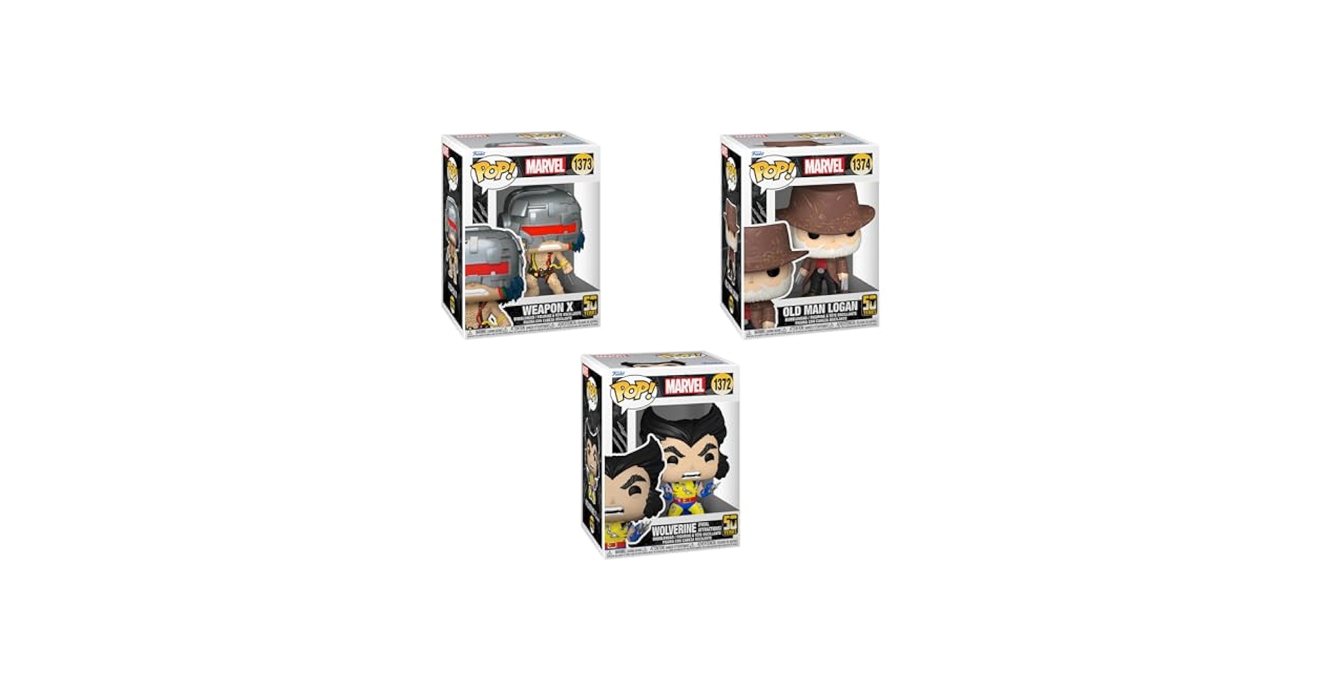 Amazon.com: Funko Pop! Marvel 50th Anniversary Wolverine