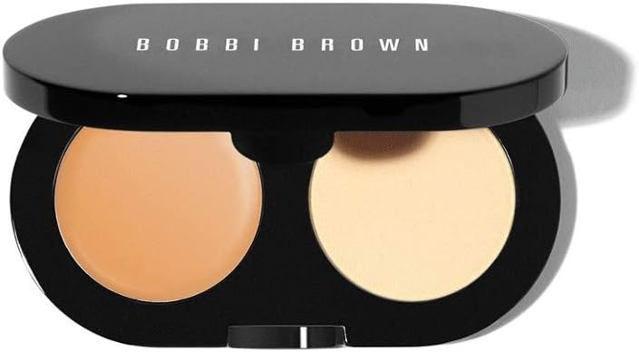Bobbi Brown New Creamy Concealer Kit - Golden Creamy Concealer + Pale Yellow Sheer Finish Pressed Powder