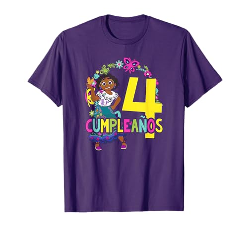 T-shirt Mirabel Encanto 4 ans Disney pour anniversaire enfant
