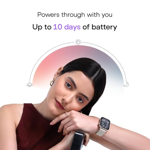 Image of Noise Icon 5 Smartwatch with AI Watch Faces & AI Search, 1.95 inch AMOLED Display, 10 Days Battery, Bluetooth Calling, 100+ Sports Modes, IP68 (Jet Black)