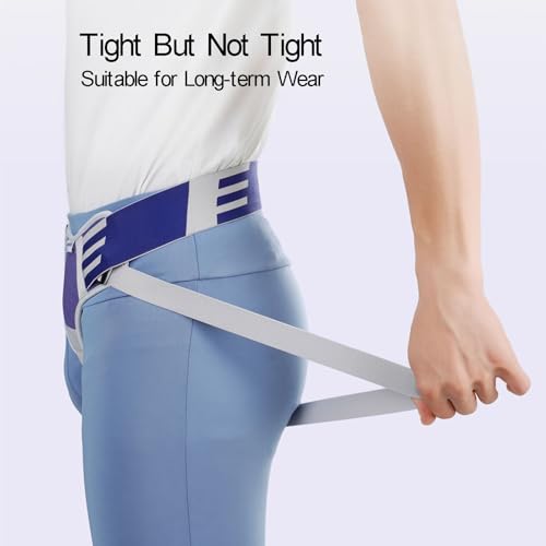 Faja lumbar izquierda para hernia para hombre, ajustable, talla S miniatura 4