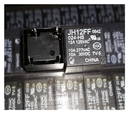 Relé 12F-12V JH12FF 012-HS(555) micro relé de 4 pines 10A