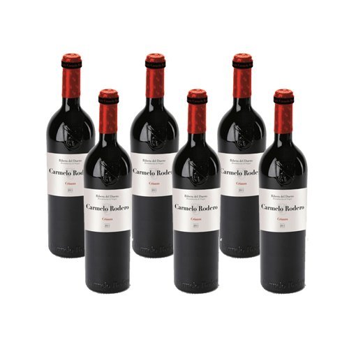Carmelo Rodero Crianza: Pack de 6 Botellas de Exquisito Vino Tinto Carmelo Rodero Crianza: Pack de 6 Botellas de Exquisito Vino Tinto