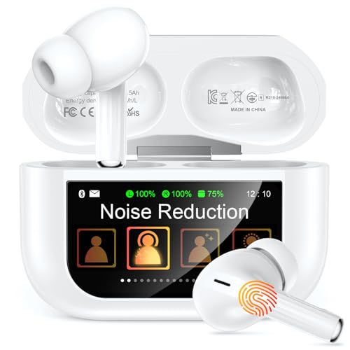 Bucephalus Wireless Earbuds with ENC Noise Cancelling, Bluetooth 5.4 Ear Buds, 48H Playtime & Bass...