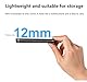 Lokyoyo Tragbare magnetische Aufbewahrungstasche für DJI Osmo Pocket 3 Objektivfilter, Kameralinsenfiltertasche, Kamera-Zubehör, Organizer, Reiseetui für 5 Taschen und 3 Objektivfilter, Schwarz