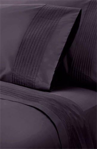 Donna Karan Modern Classics - Tailored Pleat CALIFORNIA KING Fitted Sheet - Purple Haze