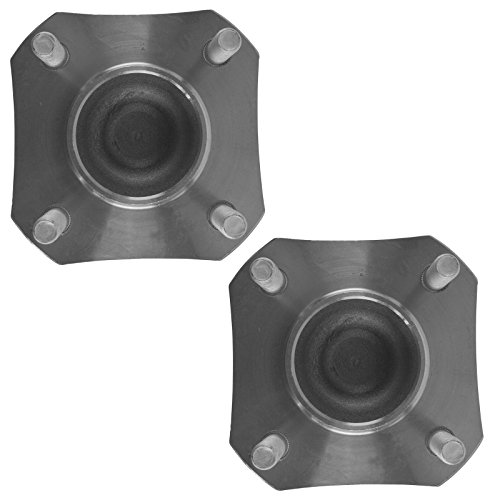 Image of TRQ 2 Piece Rear Wheel Bearing & Hub Assembly Set Compatible with 2007-2012 Nissan Sentra