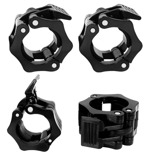 AMDZGLB 4 Stück Kurzhantelstange Schnellverschluss 30 mm Hantelverschluss...