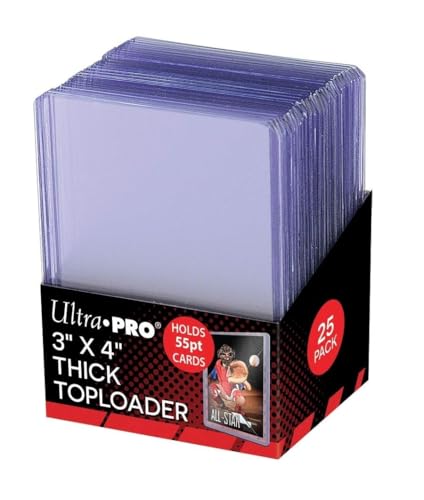 Ultra Pro 3 x 4 Thick Topload Card Holder (25)