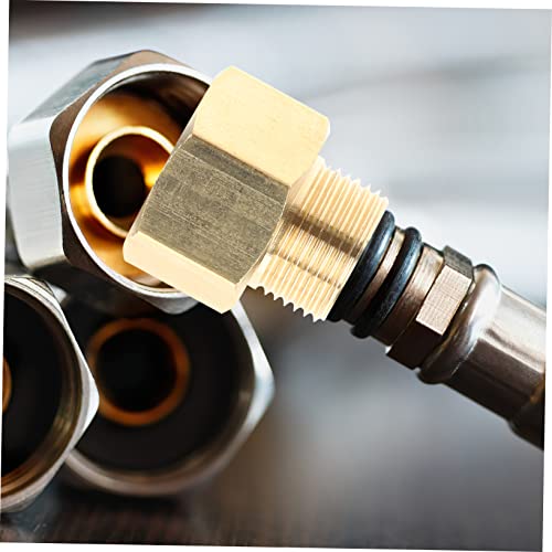 Garneck /8 Auf 9/16 Adapter - 2 Stück Reduzierkupplung - Innen 3/8 Auf Außen 9/16 Kompatibel Mit Schlauch Und Wasserhahn Langlebige Gasarmaturen Für Sichere