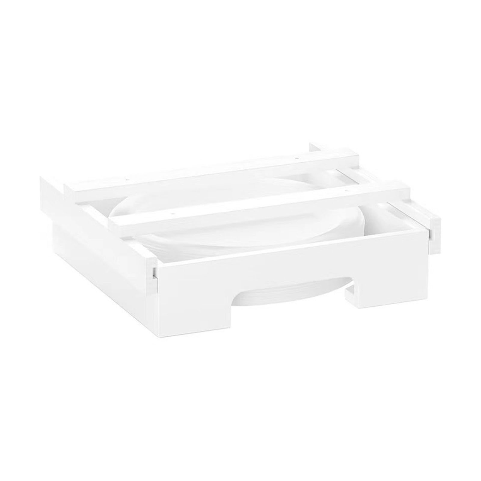 Buxuaaaa Countertop Board Dispenser Paper Plate Dispenser for Restaurant Under Cabinets Storage Rack Outdoor Dining Tool