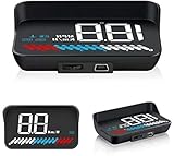 iKiKin M7 Dual Mode Windshield Projector Car HUD Display for Trucks and All Cars