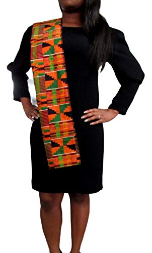 African Kente Stole, Kente Scarf, Sash, Kwanzaa, Choir, Black History, Graduation, African Pattern, Table Runners4