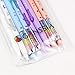 GANSSIA Rainbow series Mechanical Pencil 0.7mm Point Assorted Color Automatic Pencils for Drafting Sketching Pack of 8 Pcs