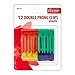 Annie Plastic Double Prong Clips #3173