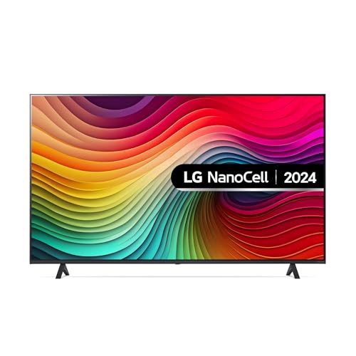 LG 65NANO81T6A 65-Inch Nanocell AI 4K UHD Smart TV (5 AI Processor Gen7 Freeview Play and Amazon Alexa 60Hz) Ashed Blue [Model 2024]