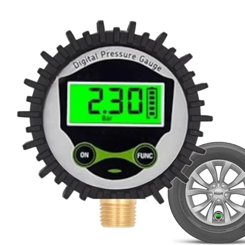 タイヤ空気圧用タイヤゲージ | 正確なタイヤ空気圧モニターデジタルタイヤゲージ、タイヤ空気圧チェッカー、アラーム付きタイヤ空気圧ゲージ、車、オートバイ、バイク、タイヤ用