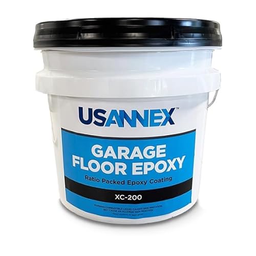 Usannex GARAGE-FLOOR -EPOXY-I Garage Floor Epoxy - 100% Epoxy Resins cover