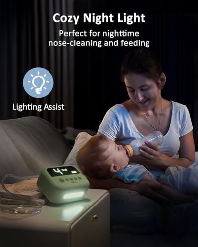 image for HEYVALUE Nasal Aspirator for Baby, Hospital Grade Nose Sucker with 9 L