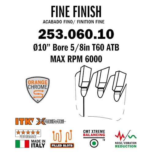 CMT Orange Tools Fine Finishing Saw Blade