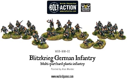 Warlord Games Bolt Action World War 2 Blitzkrieg German Infantry Army Soldiers by Warlord Games