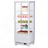 Refrigerated Pastry Display, 3.5 Cu. Ft. Cake Display Refrigerator for Dessert...