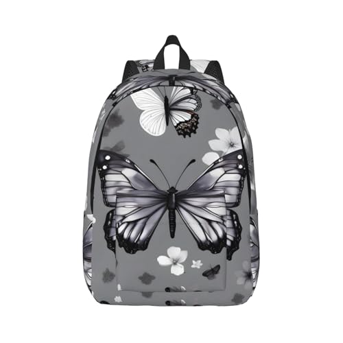 Sac à dos de voyage décontracté imprimé papillon pour vos weekends