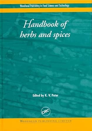 Handbook of Herbs and Spices: Volume 1 book cover