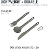 Sea to Summit Alpha Light Aluminum Camping Cutlery Set