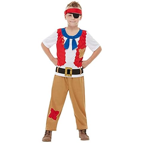 Horrible Histories Pirate Crew Licensed Book Week Fancy Dress Costume Boys M Cover
