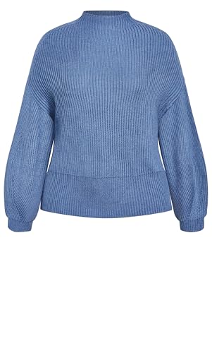 Image of City Chic Women's Plus Size Sweater - Angel Sleeve