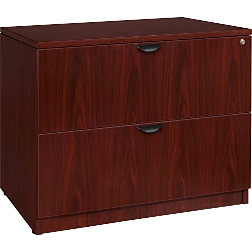 Lorell PL2236MY Prominence 2.0 Mahogany Laminate Lateral File cover