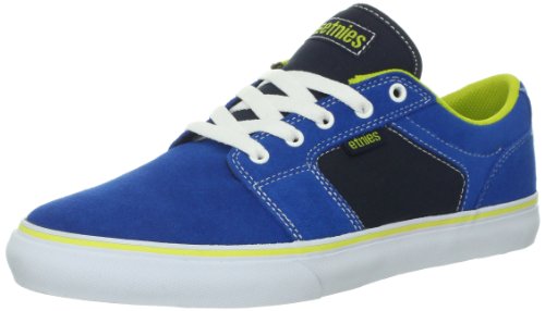 Image of Etnies Barge LS - Classic Skate Look, Slim Vulcanized Silhoutte, Hefty Armored Collar, Reinforced Vulc
