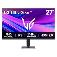LG Ultragear G4 27-inch 144Hz (O/C) FHD IPS Gaming Monitor | 27G411A with NVIDIA G-SYNC Compatible, sRGB 99% (Typ.)