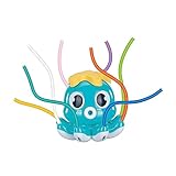 Ａｌｍｅｎｃｌａ キッズ 噴水おもちゃス プリンクラーおもちゃ タコタコ足をくねらせるスプリンクラー水しぶき楽しい ガーデン スプリンクラー 屋外 ヤード 芝生遊び 水 夏の日 子供用 おもちゃ噴水シャワーボール アウトドア キッズ 水遊び ビーチ 芝生 庭 アウトドア パーティー 噴水池 噴水できる 庭 夏対策 おもしろい, 緑
