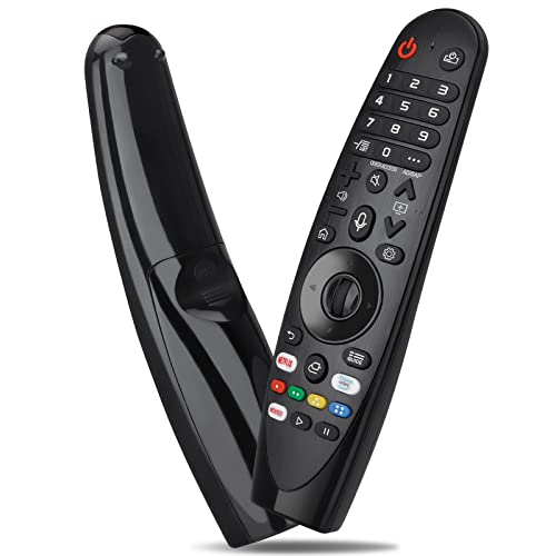 Image of Ewo'S Voice Remote Only For Lg-Smart Tv-Magic Remote Replacement An-Mr20Ga An-Mr19Ba An-Mr18Ba An-Mr650A 2020 2019 2018 2017 Models - Black