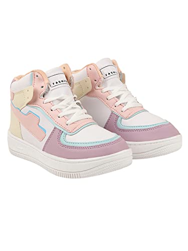 Shoetopia Girls MLA Pink Sneaker - 7 UK (Girls-MLA-Pink) (B0CRNNGDXV) Amazon Price History, Amazon Price Tracker