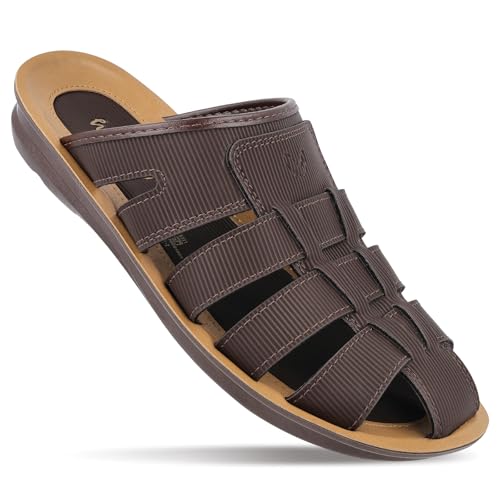 Image of WALKAROO Men's Fashion Sandal with Cushion Insole and Lightweight for Casual Footwear - WG5306