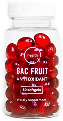 OX HEALTH Super Antioxidant Supplement | Gac Super Fruit | DHA | Momordica | 60 Softgels | Supports Healthy Aging | Immune Support | Advanced Antioxidation