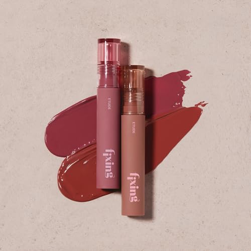Image of ETUDE Fixing Tint #11 Rose Blending | Long Lasting High Pigmented Liquid Lipstick |Waterproof Lightweight Matte Finish Lip Stain| Full Coverage (Pack of 2)