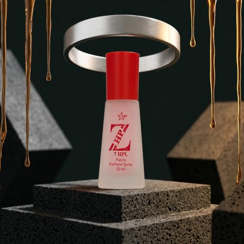 Image of HP 7HPL Fabric Perfume Spray, 20 ml, Aromatic Fougere Fragrance, Unisex, Long-lasting 6 Hours