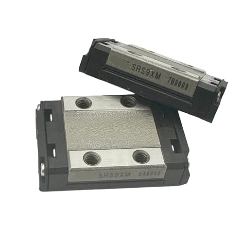 Rail de guidage linéaire SRS9XM avec bloc GK pour commande de mouvement