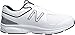 New Balance Men's 411 V2 Lace-Up Walking Shoe, White/Blue, 10.5 M US