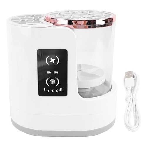 Electric Makeup Brush Cleaner with Dryer, Portable Automatic USB Cosmetic Brushes Cleaner Machine for All Size Makeup Brushes