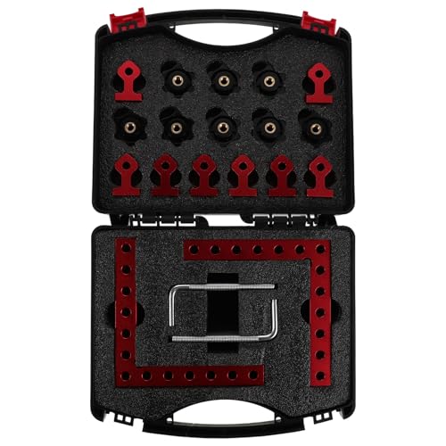 COHEALI 12�Z�b�g �A���~���������p�ʒu���߃X�N�G�A �R�[�i�[�N�����v �؍H�p�z�� �����o�� �L���r�l�b�g�g���c�[�� �v���X�`�b�N�P�[�X