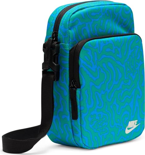 Nike Riñonera Unisex Nk Hritg Crssbdy Hmn Crft, Photo Blue/Stadium Green/Coconut Milk, FN0884-406, MISC, Photo Blue/Stadium Green/Coconut Milk, Talla única, Deportes