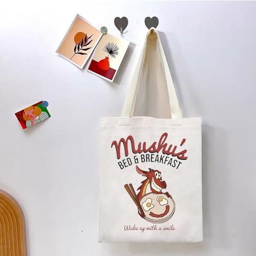 Mochila Tote Mushu Dragon Cartoon Movie miniatura 6