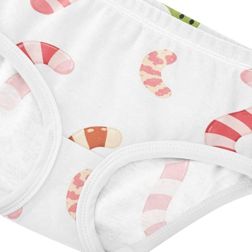 Girls' Underwear Soft Touch Comfort Underwear for Kid Christmas Candy in Sizes 2T,3T, 4T, 5T, 6Y and 8Y4