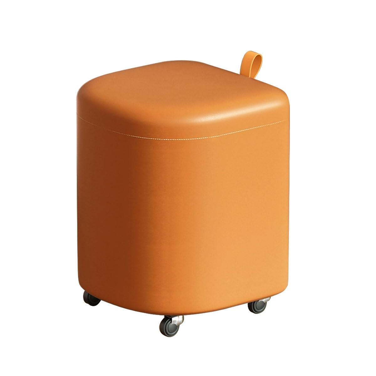 Banc de maquillage en cuir pour dressing avec table basse relevable