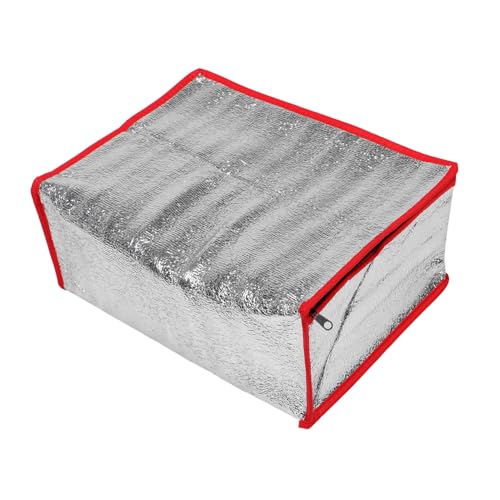 Mikikit Foldable Thermal Insulated Food Box Liner Aluminum Packaging for Cold Storage for Seafood Transport and Takeaway Insulation